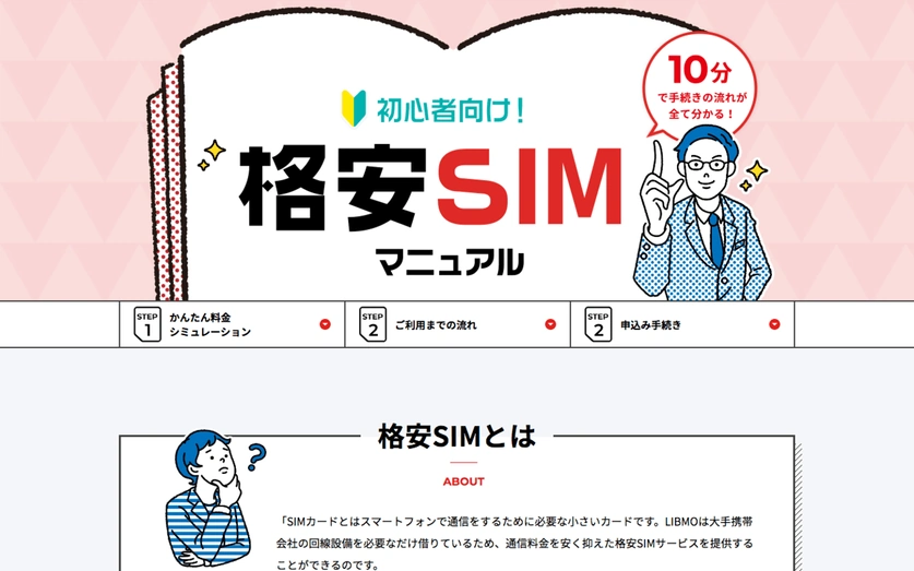 格安SIMマニュアル