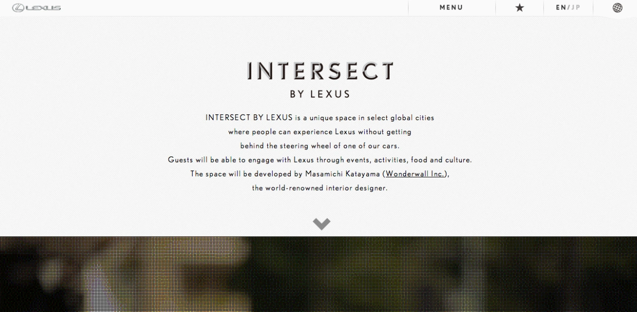 INTERSECT BY LEXUS
