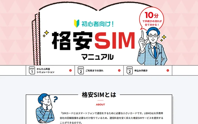 格安SIMマニュアル